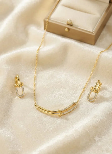 Pavé Link Jewelry Set