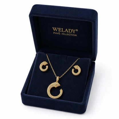 Welady Pavé Jewelry Set