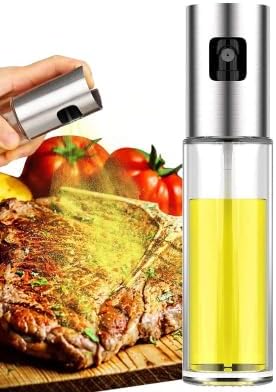 2-in-1 Oil Sprayer & Dispenser Bottle | Premium Kitchen Essential